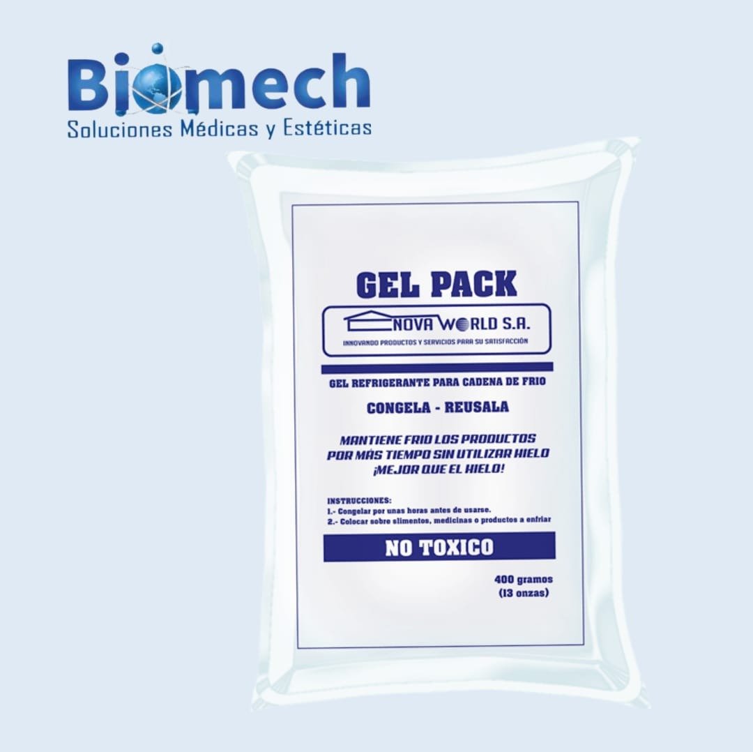 Friopack ICE PACK Premium Frio gel 250 GR - Biomech Importadora del Ecuador